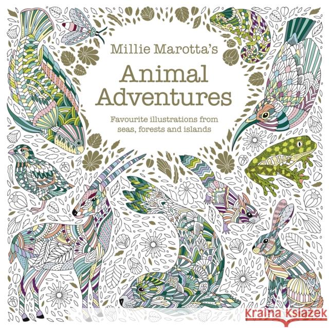 Millie Marotta's Animal Adventures: Favourite illustrations from seas, forests and islands Millie Marotta 9781849948432 Batsford Ltd