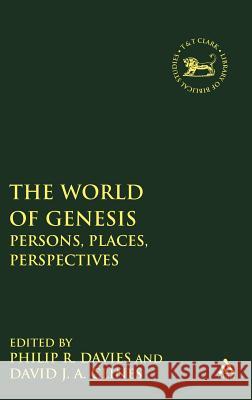 World of Genesis: Persons, Places, Perspectives Davies, Philip R. 9781850758754 Sheffield Academic Press