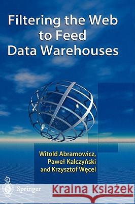 Filtering the Web to Feed Data Warehouses John Hunt W. Abramowicz P. J. Kalczynski 9781852335793 Springer