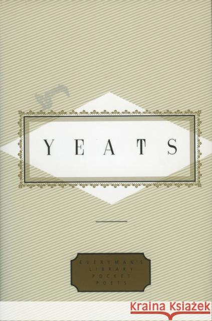 Yeats Poems W B Yeats 9781857157116 Everyman