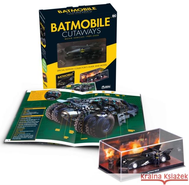 Batmobile Cutaways: The Movie Vehicles 1989-2012 Plus Collectible James Hill 9781858755427 Eaglemoss Publications Ltd