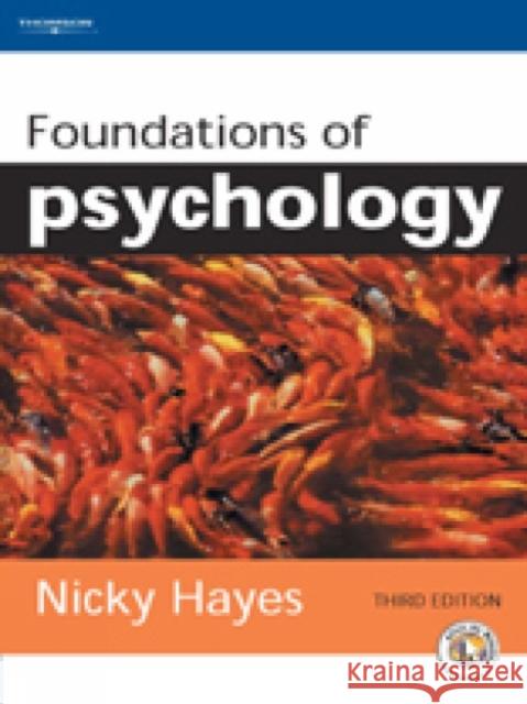 Foundations of Psychology Nicky Hayes 9781861525895