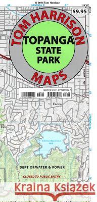 Topanga State Park Trail Map Tom Harrison Maps                        Tom Harrison 9781877689857