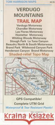Verdugo Mountains Trail Map Tom Harrison Maps                        Tom Harrison 9781877689925