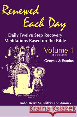 Renewed Each Day--Genesis & Exodus: Daily Twelve Step Recovery Meditations Based on the Bible Kerry M. Olitzky Michael A. Signer Aaron Z 9781879045125 Jewish Lights Publishing