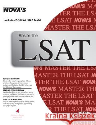 Master the LSAT [With Windows Version] Kolby, Jeff 9781889057118