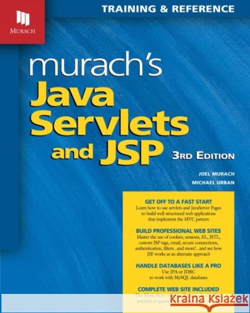 Murachs Java Servlets & JSP Joel Murach 9781890774783