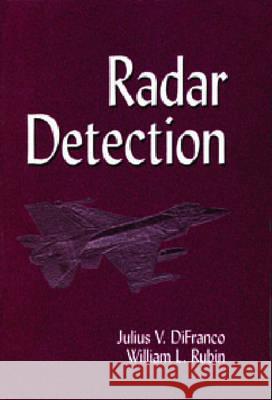 Radar Detection J V DiFranco 9781891121364 0