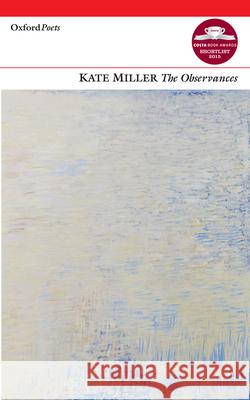 The Observances Kate Miller 9781906188153