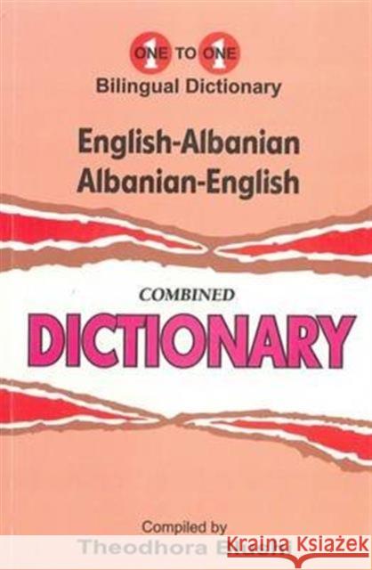 English-Albanian & Albanian-English One-to-One Dictionary (Exam-Suitable) T. Blushi 9781908357717 IBS Books