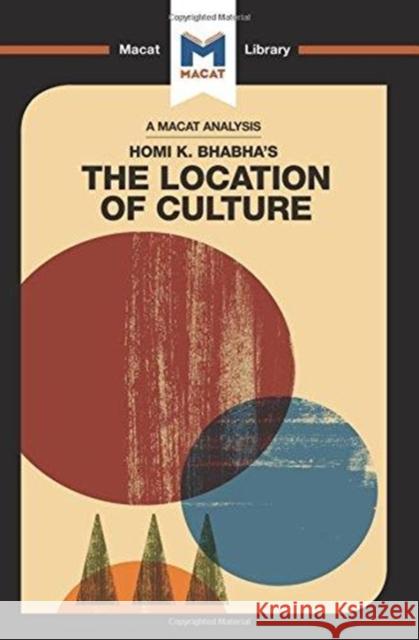 An Analysis of Homi K. Bhabha's the Location of Culture Fay, Stephen 9781912302826