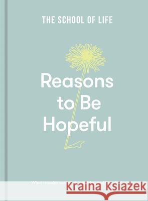 Reasons to be Hopeful: what remains consoling, inspiring and beautiful The School of Life 9781912891894