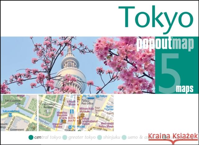 Tokyo PopOut Map  9781914515712 Heartwood Publishing