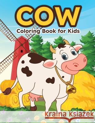 Cow Coloring book for Kids Pa Publishing 9781915100269