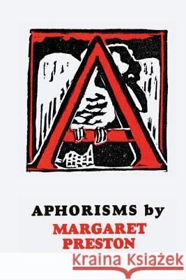 Aphorisms Margaret Preston 9781925706185 ETT Imprint