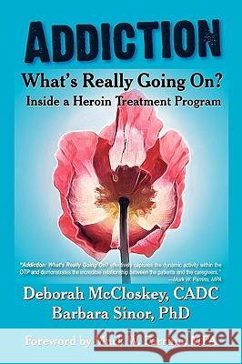 Addiction--What's Really Going On?: Inside a Heroin Treatment Program Deborah McCloskey, Barbara Sinor, Mark W. Parrino 9781932690934