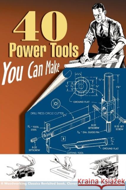 40 Power Tools You Can Make Linden Publishing 9781933502205 Linden Publishing