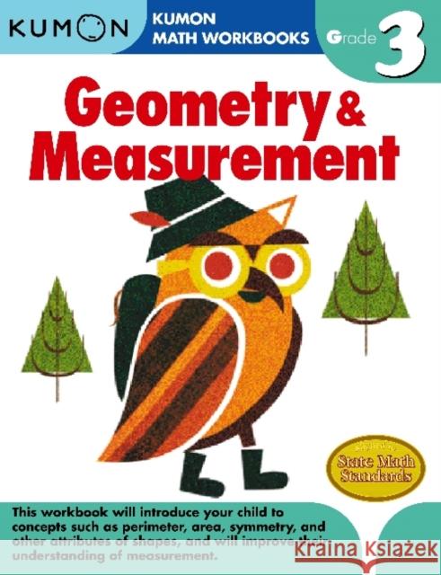 Grade 3 Geometry & Measurement Kumon 9781934968680 Kumon Publishing North America