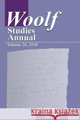 Woolf Studies Annual Vol 24 Mark Hussey 9781935625254