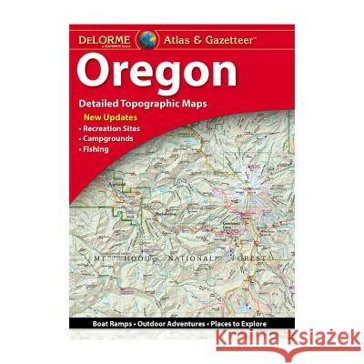 Delorme Atlas & Gazetteer: Oregon Rand McNally 9781946494535