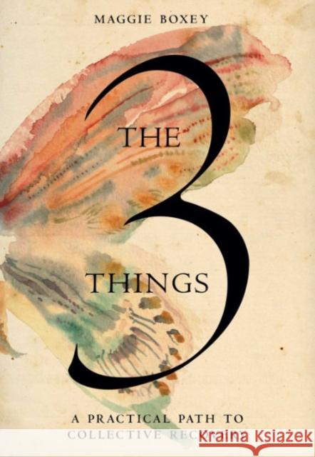 The 3 Things: A Practical Path to Collective Recovery Maggie Boxey 9781959524021 Rise Books