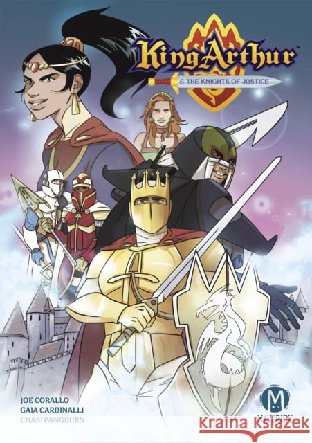 King Arthur And The Knights Of Justice Joe Corallo 9781960578600 Mad Cave Studios