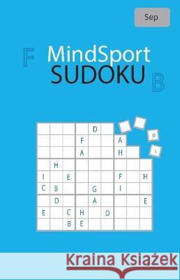 MindSport Sudoku September Cullen, Rhys Michael 9781974564309
