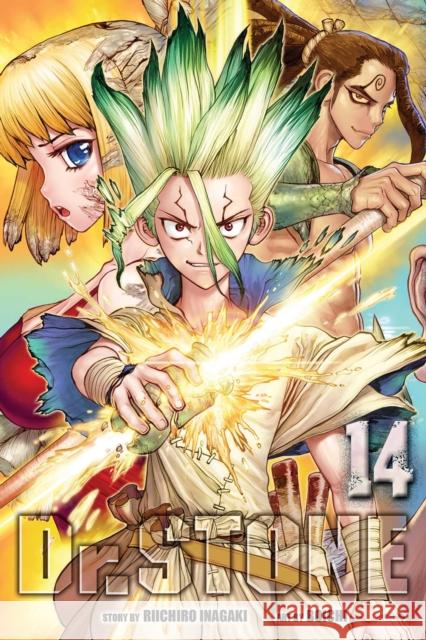 Dr. STONE, Vol. 14 Riichiro Inagaki, Boichi 9781974717293 Viz Media, Subs. of Shogakukan Inc