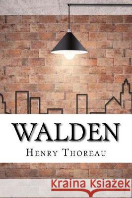 Walden Henry David Thoreau 9781975615352