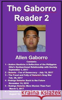 The Gaborro Reader - 2 Allen Gaborro Tatay Jobo Elize 9781977510280 Createspace Independent Publishing Platform