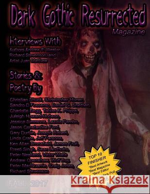 Dark Gothic Resurrected Magazine Fall 2017 Cinsearae S 9781979061407 Createspace Independent Publishing Platform