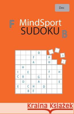 MindSport Sudoku December Cullen, Rhys Michael 9781979944885
