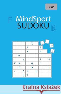 MindSport Sudoku March Cullen, Rhys Michael 9781985740525