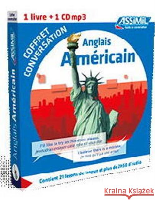 Coffret conversation anglais Américain (Guide+CD) Meg Morley 9782700541380