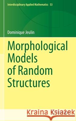 Morphological Models of Random Structures Dominique Jeulin 9783030754518 Springer