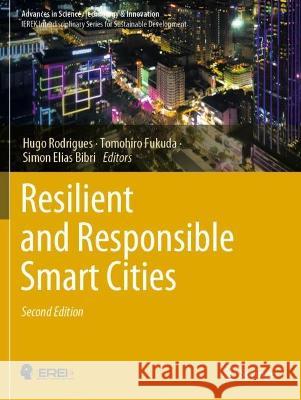 Resilient and Responsible Smart Cities  9783030984250 Springer International Publishing