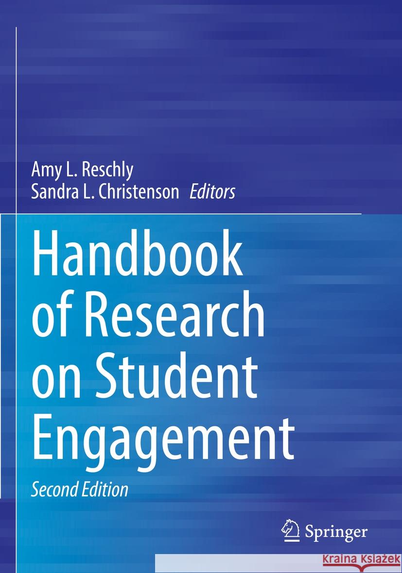 Handbook of Research on Student Engagement  9783031078552 Springer International Publishing