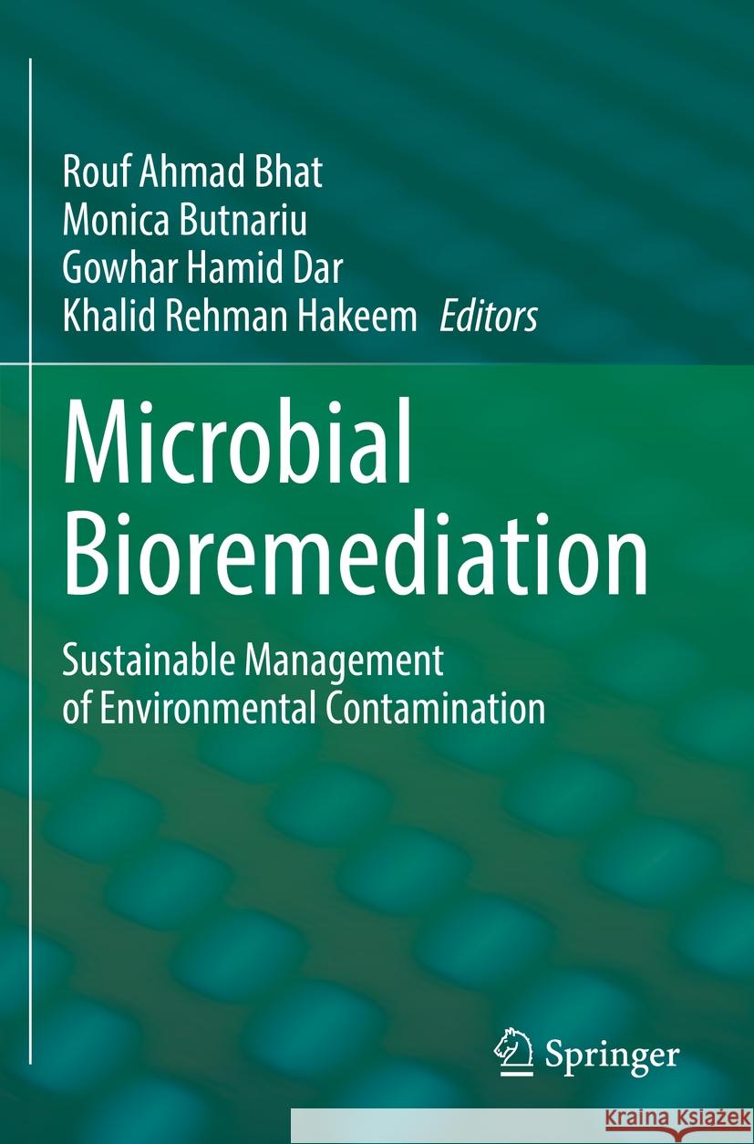 Microbial Bioremediation  9783031180194 Springer International Publishing