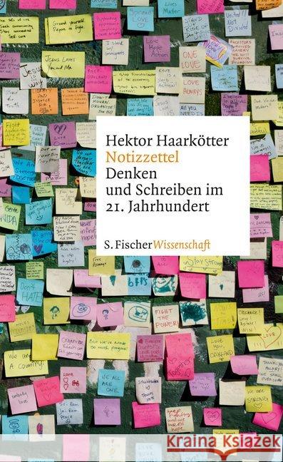 Notizzettel Haarkötter, Hektor 9783103973303 S. Fischer Verlag GmbH