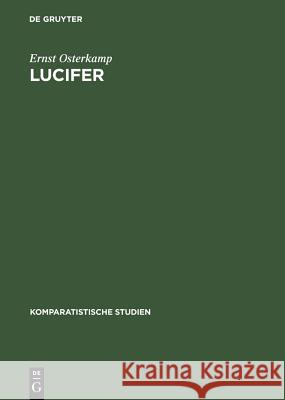 Lucifer Osterkamp, Ernst 9783110078046 De Gruyter