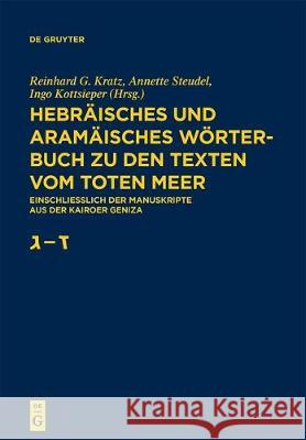 Gimmel - Zajin Reinhard G. Kratz Annette Steudel Ingo Kottsieper 9783110602920