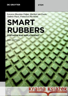 Smart Rubbers: Synthesis and Applications Lorenzo Massimo Polgar, Machiel van Essen, Andrea Pucci, Francesco Picchioni 9783110638929