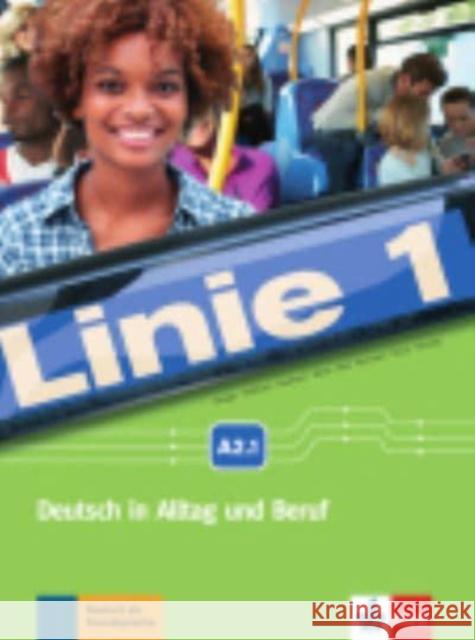 Linie 1 A2.1 pod. z ćwiczeniami +DVD LEKTORKLETT Dengler Stefanie Hoffmann Ludwig Kaufmann Susan 9783126070706
