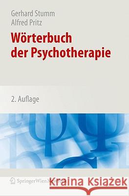 Wörterbuch Der Psychotherapie Voracek, Martin 9783211991305 Springer, Wien