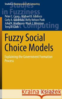 Fuzzy Social Choice Models: Explaining the Government Formation Process C. Casey, Peter 9783319082479 Springer