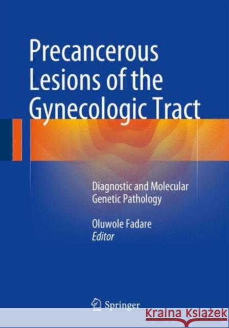 Precancerous Lesions of the Gynecologic Tract: Diagnostic and Molecular Genetic Pathology Fadare, Oluwole 9783319225081 Springer