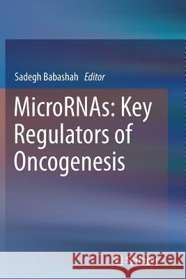 Micrornas: Key Regulators of Oncogenesis Babashah, Sadegh 9783319376134 Springer
