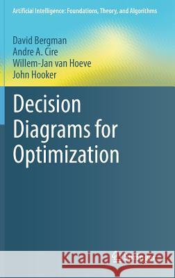 Decision Diagrams for Optimization David Bergman Andre A. Cire Willem-Jan Va 9783319428475 Springer