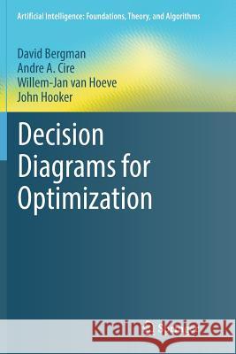 Decision Diagrams for Optimization David Bergman Andre A. Cire Willem-Jan Va 9783319826790 Springer