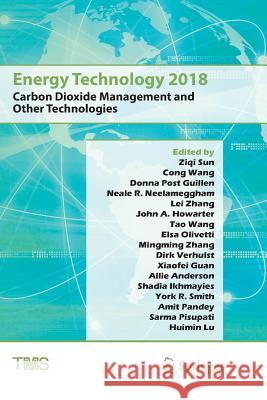 Energy Technology 2018: Carbon Dioxide Management and Other Technologies Sun, Ziqi 9783319891767 Springer